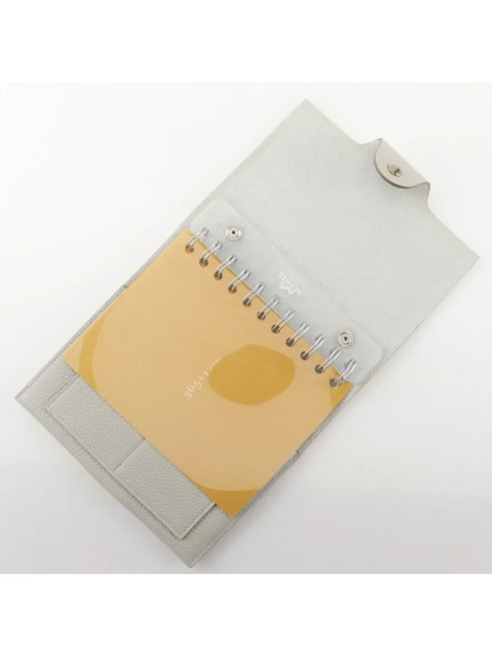 Hermes Ulysse Neo PM Note Cover Leather Gray C Agenda
